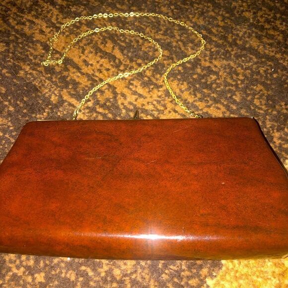 Vintage patent leather purse - Picture 1 of 5